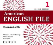 American English File: Level 1: Class Audio Cds di Oxford Editor edito da Oxford University Press
