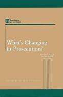 What's Changing In Prosecution? di Committee on Law and Justice, Commission on Behavioral and Social Sciences and Education, Division of Behavioral and Social Sciences and Education, Natio edito da National Academies Press
