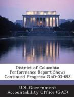 District Of Columbia edito da Bibliogov