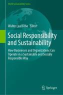 Social Responsibility and Sustainability edito da Springer-Verlag GmbH