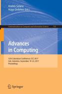 Advances in Computing edito da Springer International Publishing