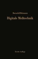 Digitale Meßtechnik di Ludwig Borucki, J. Dittmann edito da Springer Berlin Heidelberg
