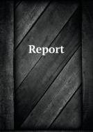 Report di Massachusetts Metropolitan P Commission edito da Book On Demand Ltd.