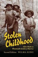 Slave Youth In Nineteenth-century America di Wilma King edito da Indiana University Press
