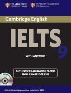 Cambridge Ielts 9 Self-study Pack (student's Book With Answers And Audio Cds (2)) di Cambridge ESOL edito da Cambridge University Press