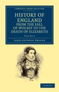 History of England from the Fall of Wolsey to the Death of Elizabeth - Volume 6 di James Anthony Froude edito da Cambridge University Press