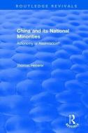 China and Its National Minorities: Autonomy or Assimilation di Thomas Heberer edito da Taylor & Francis Ltd