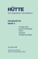 Physikhütte di Hutte Gesellschaft Fur Technische Informationen Mbh edito da Springer Berlin Heidelberg