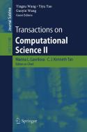 Transactions on Computational Science II edito da Springer-Verlag GmbH