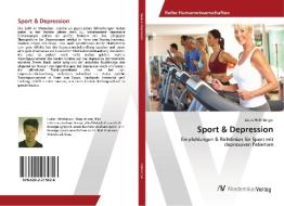 Sport & Depression di Lukas Helmberger edito da AV Akademikerverlag