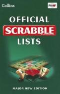 Collins Official Scrabble Lists di Collins Dictionaries edito da Harpercollins Publishers