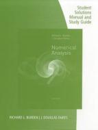Numerical Analysis: Student Solutions Manual di Richard L. Burden, J. Douglas Faires edito da Thomson Brooks/Cole