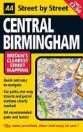 Central Birmingham Map edito da Aa Publishing