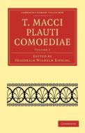 T. Macci Plauti Comoediae - Volume 2 di Titus Maccius Plautus, Plautus Titus Maccius edito da Cambridge University Press