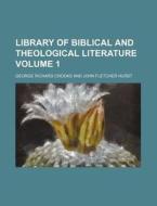 Library Of Biblical And Theological Lite di General Books edito da Rarebooksclub.com