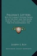 Pilgrim's Letters: Bits of Current History Picked Up in the West and the South Bits of Current History Picked Up in the West and the Sout di Joseph E. Roy edito da Kessinger Publishing