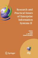 Research And Practical Issues Of Enterprise Information Systems Ii Volume 1 edito da Springer-verlag New York Inc.