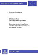 Strategisches Personal-Management di Christoph Erdenberger edito da Lang, Peter GmbH