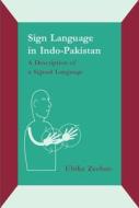 Sign Language In Indo-pakistan di Ulrike Zeshan edito da John Benjamins Publishing Co