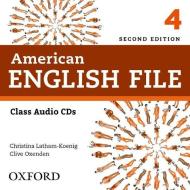 American English File: 4: Class Cd di Oxford Editor edito da Oxford University Press