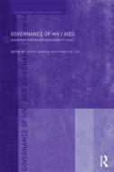 Governance of HIV/AIDS edito da Taylor & Francis Ltd
