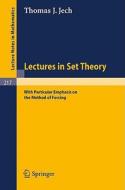 Lectures in Set Theory di Thomas J. Jech edito da Springer Berlin Heidelberg