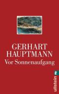 Vor Sonnenaufgang di Gerhart Hauptmann edito da Ullstein Taschenbuchvlg.