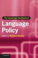 The Cambridge Handbook of Language Policy edito da Cambridge University Press