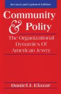 Community and Polity di Daniel J. Elazar edito da Jewish Publication Society