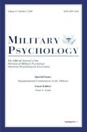 Organizational Commitment in the Military edito da Taylor & Francis Ltd