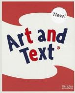 Art And Text di Dave Beech, Charles Harrison, Will Hill edito da Black Dog Publishing London Uk