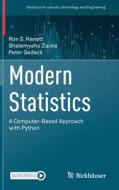 Modern Statistics di Ron Kenett, Shelemyahu Zacks, Peter Gedeck edito da Birkhauser Verlag AG