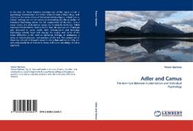 Adler and Camus di Trevor Hjertaas edito da LAP Lambert Acad. Publ.