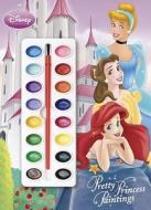 Pretty Princess Paintings [With Paint Brush and Paint] edito da Random House Disney