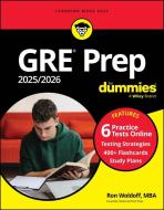 GRE Prep 2025/2026 For Dummies: Book + 6 Practice Tests & 400+ Flashcards Online di Ron Woldoff edito da FOR DUMMIES