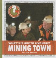 What's It Like to Live Here? Mining Town di Katie Marsico edito da CHERRY LAKE PUB