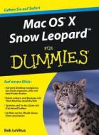 Mac Os X Snow Leopard Fur Dummies di Bob Levitus edito da Wiley-vch Verlag Gmbh