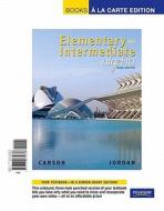 Elementary and Intermediate Algebra di Tom Carson, Bill Jordan edito da Addison Wesley Longman