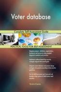Voter database Complete Self-Assessment Guide di Gerardus Blokdyk edito da 5STARCooks
