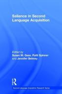 Salience in Second Language Acquisition edito da Taylor & Francis Ltd