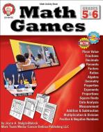 Math Games, Grades 5 - 6 di Joyce Stulgis-Blalock edito da MARK TWAIN MEDIA