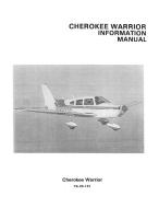 Piper PA-28-151 Cherokee Warrior 1974-76 Pilot's Information Manual (761-563) di Piper Aircraft edito da Independently Published