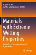 Materials with Extreme Wetting Properties edito da Springer International Publishing