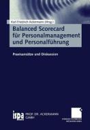 Balanced Scorecard für Personalmanagement und Personalführung edito da Gabler Verlag