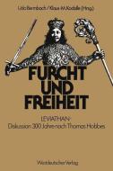 Furcht und Freiheit edito da VS Verlag für Sozialwissenschaften
