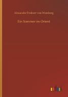 Ein Sommer im Orient di Alexander Freiherr von Warsberg edito da Outlook Verlag