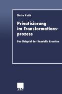 Privatisierung im Transformationsprozess di Sinisa Kusic edito da Deutscher Universitätsverlag
