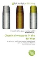 Chemical Weapons In The Rif War edito da Alphascript Publishing