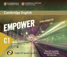 Cambridge English Empower For Spanish Speakers C1 Class Audio Cds (5) di Adrian Doff, Craig Thaine, Herbert Puchta, Jeff Stranks, Peter Lewis-Jones edito da Cambridge University Press