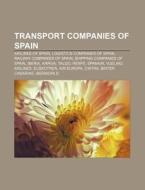 Transport Companies Of Spain: Talgo, Cin di Books Llc edito da Books LLC, Wiki Series